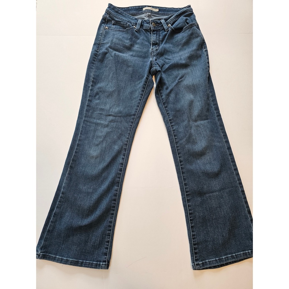 Levi's 529 Curvy Bootcut Jeans Women Size 29 Dark Blue‎ Denim Mid Rise
